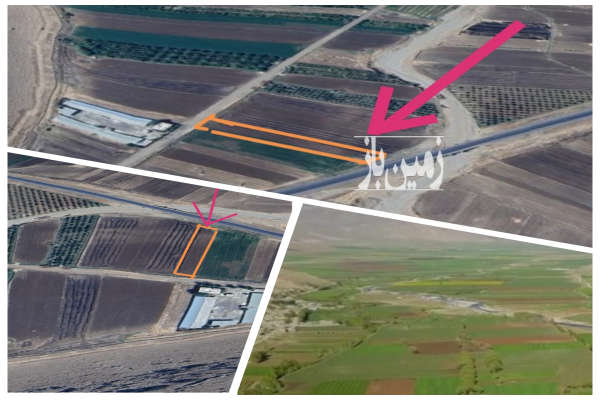 فروش زمین کشاورزی کرمانشاه ۱۶۰۰ متر بیستون روستای برناج-3
