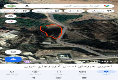 فروش زمین آذربایجان غربی ۸۰۰ متر اشنویه روستایی شیخان