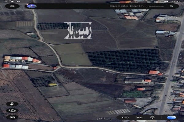 زمین کشاورزی ۷۶۰ متر روستای مرانده جنب شهرک پالم-2