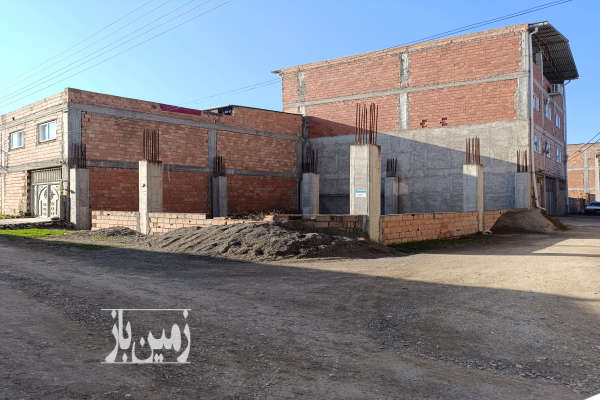 ۱۳۵ متر زمین مسکونی بهشهر با نیمه کاره-2