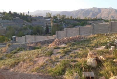 ۲۱۰ متر زمین در کوشک زر چشم انداز ابدی