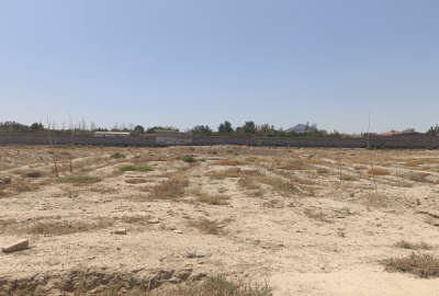 زمین باغی برای ساخت قجر تخت رستم