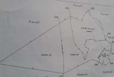 ۴۰۰ هکتار زمین زراعی مستثنیات تک مالک اماده اخذ سند