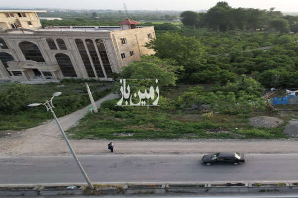 زمین مسکونی تجاری واقع در قائمشهر بر اصلی جاده نظامی-2