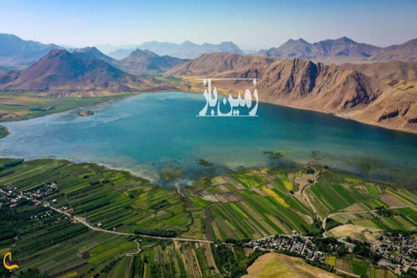 زمین باغی به متراژ ۲۵۰۰ با ۱۰۰ عدد درخت بادام که بار میده-1
