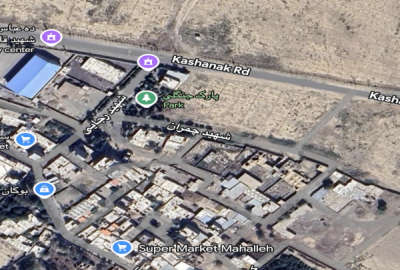 ۴۰۰۰ متر زمین با کد رهگیری معتبر پشت دهیاری ده عباس