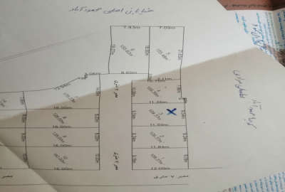 زمین ۱۱۰ متری مسکونی محمود آباد شیراز میانرود