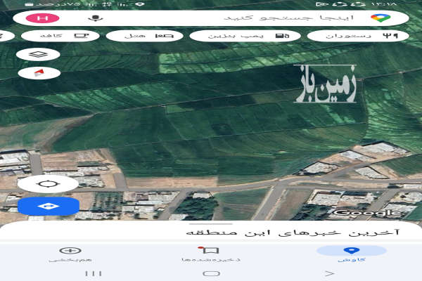 زمین داخل طرح هادی ۶۰۰۰ هزار متر مهریان-2