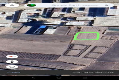 زمین ۵۷۲ متر پشت مدرسه چسبیده به مسکونی