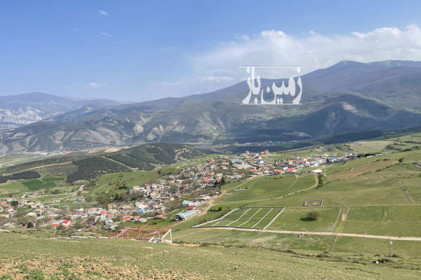 زمین مسکونی روستای کلاک چشم انداز بینظیر بر کل کلاردشت-1