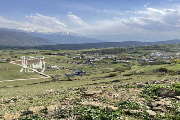 زمین مسکونی روستای کلاک چشم انداز بینظیر بر کل کلاردشت-2