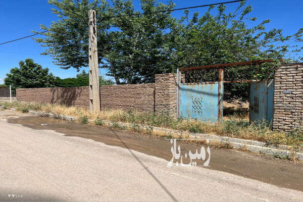 زمین مسکونی چهار دیواری سند تک برگ آب و برق و گاز-1