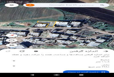 ۳۸۰ متر زمین بنیاد مسکن روستای سلکان