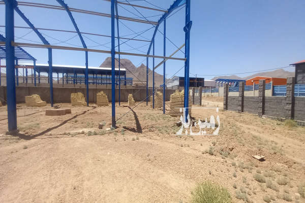 زمین صنعتی در حال ساخت شهرک صنعتی دهاقان کاربری فلز-3