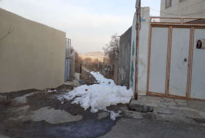 ۴۰۰ متر زمین زراعی در روستای زیزگان دستجرد