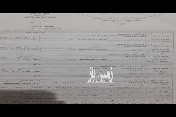 زمین سمت شهرک صنعتی فریمان سند تک برگ هر کدوم ۲۵۰متر-2