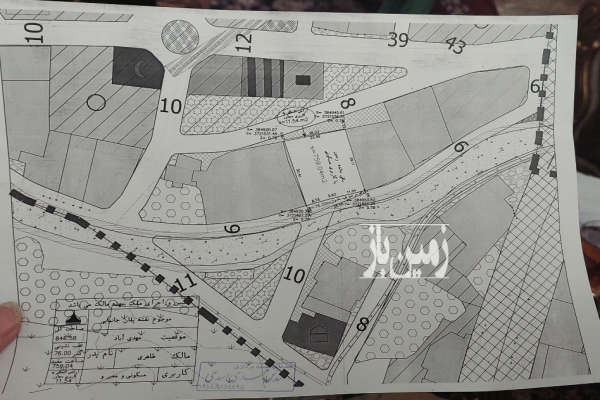 زمین مسکونی ۷۶۰ متر واقع در روستای مهدی آباد (خلچان سابق)-2