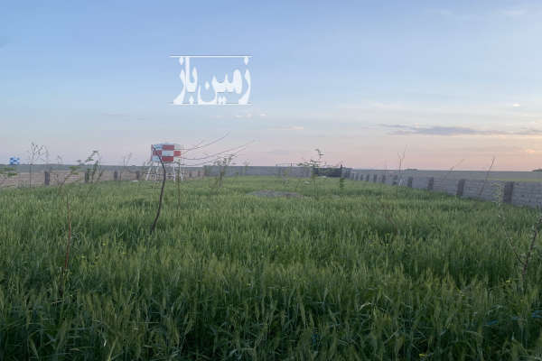 زمین چهاردیواری شده هزار متری با منبع اب وهن اباد-4