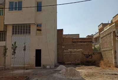 زمین اداری تجاری مناسب جهت آپارتمان سازی و ساخت مغازه ۶۸ متر