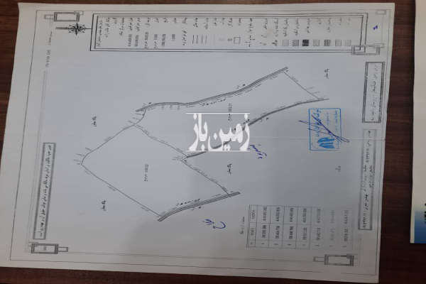 زمین مسکونی دارای مجوز ساخت ازشهرداری خشکبیجار ۸۱۹۳ متر-3