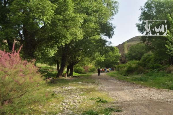 زمین مسکونی ۳۵۰ متری با یک عدد خانه ۴۰ متری روستای مومنان-1