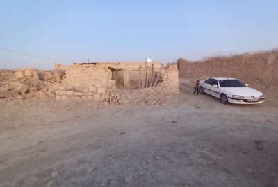زمین ۵۰۰ متری واقع در قشم روستای کورزین