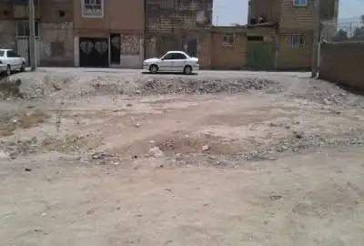 زمین مسکونی کلنگی پلاک ۲ خیابان اصلی مجوز ساخت سه طبقه