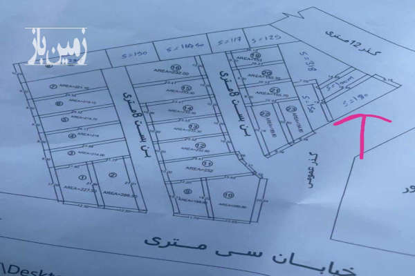 زمین مزروعی پاسداران خیابان فرهنگ ۱۸۰ متر-1