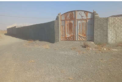 زمین مناسب باغ ویلا دور دیوار ابتدای جاده دولت آباد