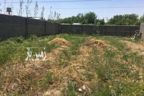 زمین مسکونی ۲۱۳متری دیوارکشی واقع در روستای مصلح آباد-1