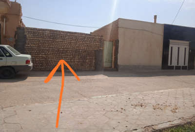 زمین مسکونی با جواز ساخت چهار دیواری دولت آباد