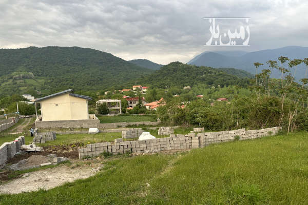 زمین شهران روستای پنج خاله زمین چهار دیواری با ویو بینظیر-4