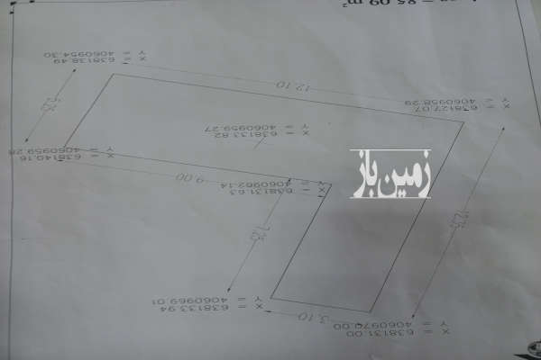 زمین مسکونی ۸۵ متری نیمه ساخت محله فیروزآباد-1