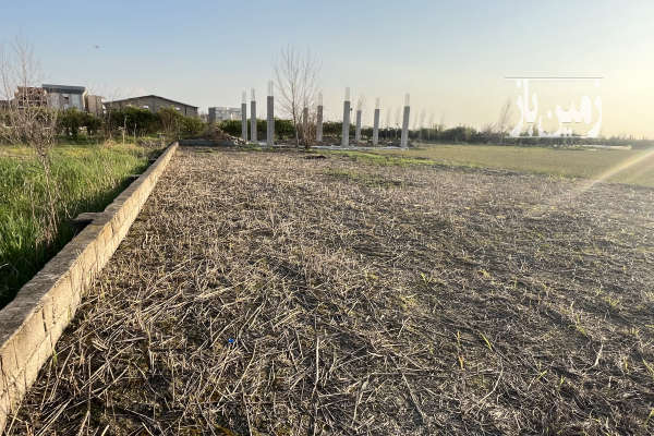 زمینی به متراژ ۴۴۰ دارای بر۱۶ جاده دریا فیروز کنده علیا-3