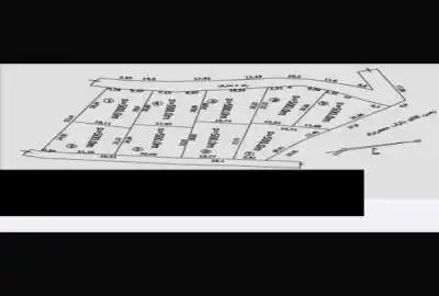 ۹ قطعه زمین تقسیم شده شهرکی طور واقع در کلاردشت