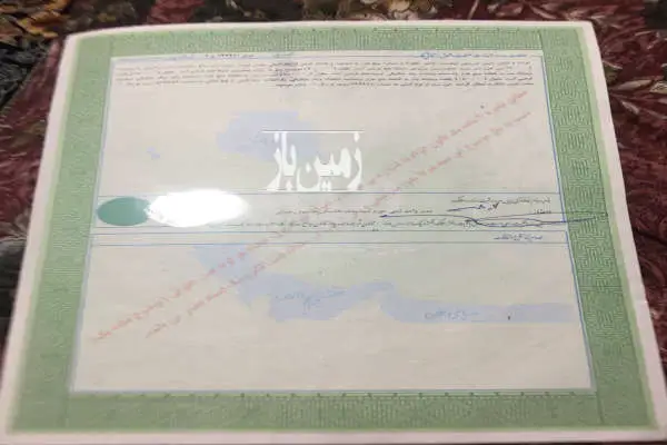 زمین باغی زراعی باسندتک برگ جنب اتوبان قزوین/زنجان - تصویر 2