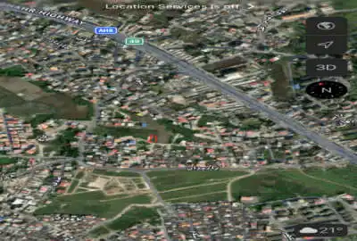 زمین مسکونی ۱۸۰ متری کمربندی خرمشهر نقشه
