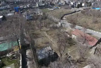 زمین مسکونی باغی ۱۱۷۶ متر دو نبش بر اصلی بلوار