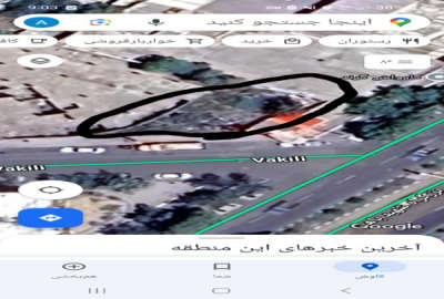زمین مسکونی تجاری به متراژ ۱۱۷۰ در بلوار باهنر