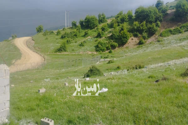 زمین در روستا ورپی ویو روبه جنگل و کوه داری جاده ۶ متری-1