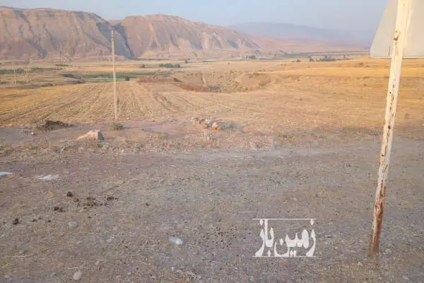زمین ۷۵۰۰ متر بعد از روستایی زرانگوش لب جاده - تصویر 2