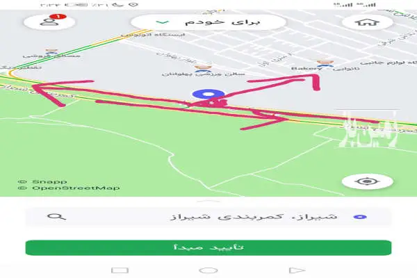 ۳۰۰ متر زمین سند دار برِ کمربندی اکبرآباد دونبش - تصویر 2