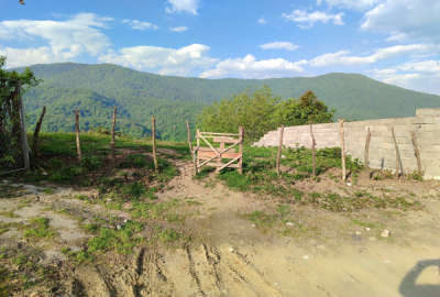 زمین ۸۲۵ متر مسکونی و باغات در دینارسرا