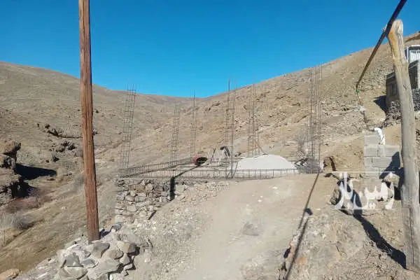 زمین مسکونی عنبران علیا روستایی ۲۰۰ متری - تصویر 2