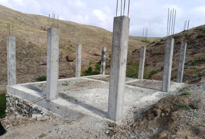 زمین مسکونی عنبران علیا روستایی ۲۰۰ متری