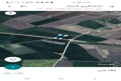 زمین کشاورزی برای باغ روستای ایگدر سفلی ۸۰۰ متر