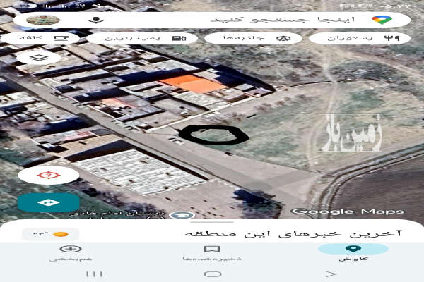 زمین فروشی مشهد گلشهر شهرک خطیب کنار مدرسه-1