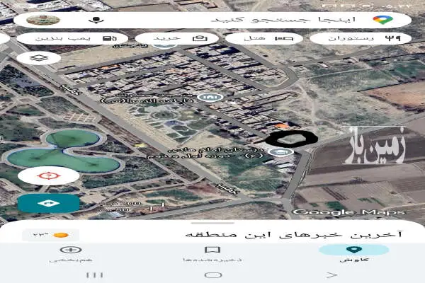 زمین فروشی مشهد گلشهر شهرک خطیب کنار مدرسه - تصویر 2