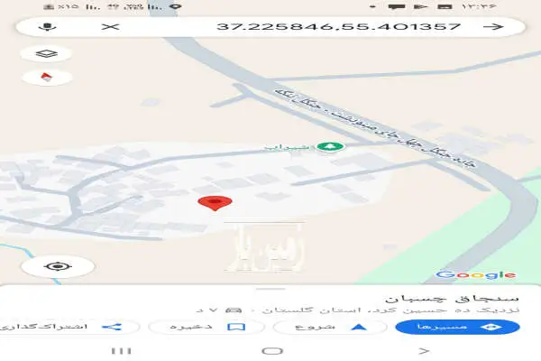 زمین ویلایی با کاربری مسکونی و ویوی منحصربفرد روستای حسین کرد - تصویر 2