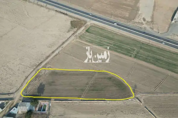 زمین کشاورزی صنعتی در شریف اباد ۹۰۰۰ متر - تصویر 1